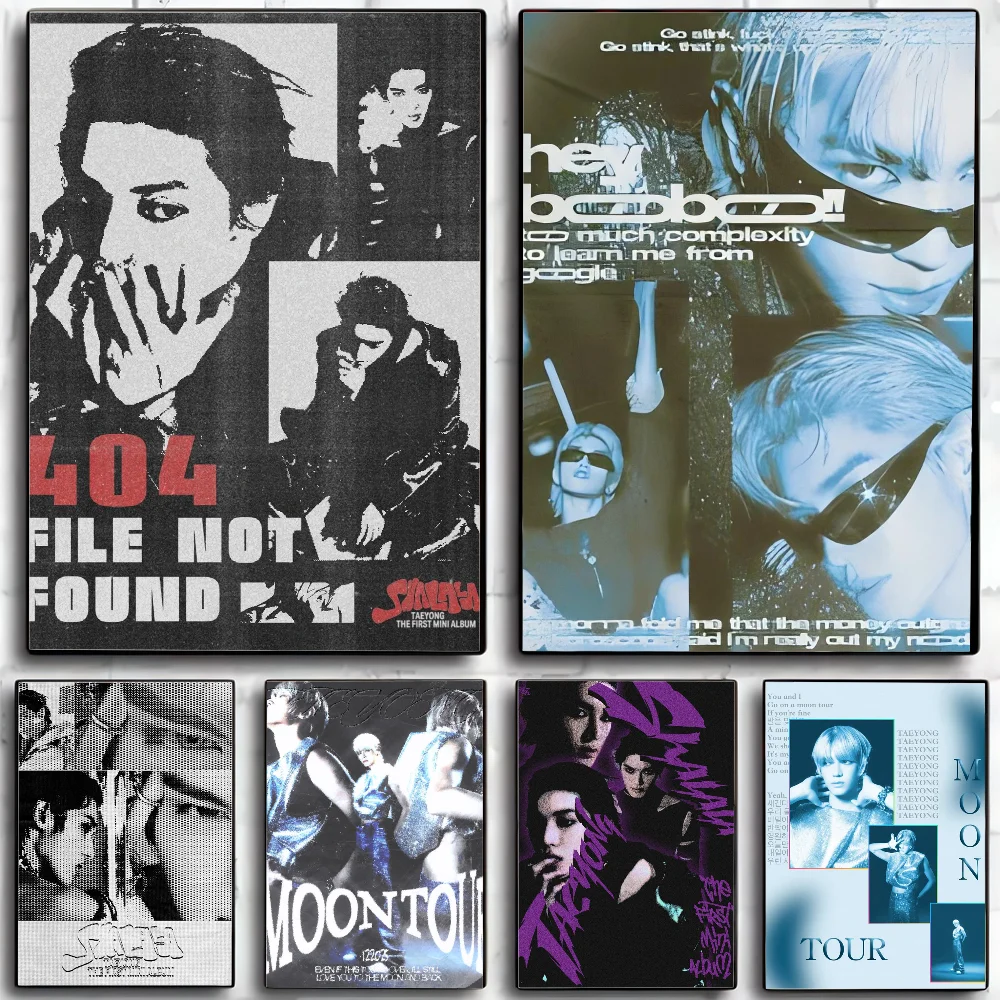 POSTER KOR Singer T-TAEYONG ABSTRACT