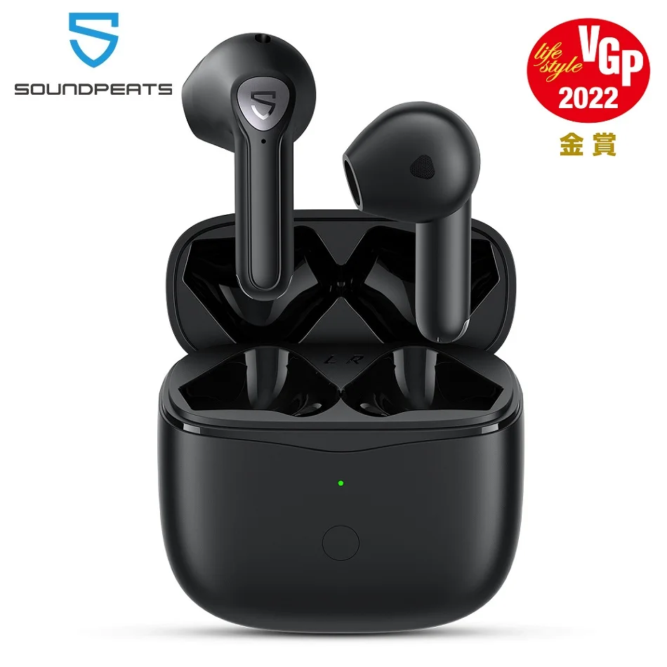 SoundPEATS Air3 Wireless Earphones QCC3040 Bluetooth V5.2 Earbuds AptX-Adaptive, 4 Mics+CVC Noise Cancellation, in-Ear Detection