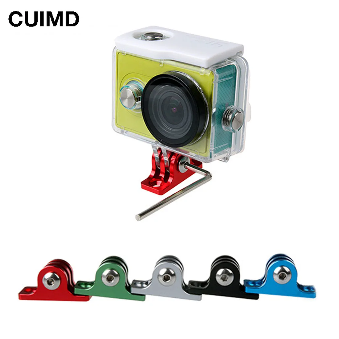 

CNC Aluminum Alloy Tripod Adapter Mount for GoPro Hero 9 8 7 6 5 Session Xiaomi Yi 4K SJCAM SJ SJ5000 h9 Go Pro Mount Accessory