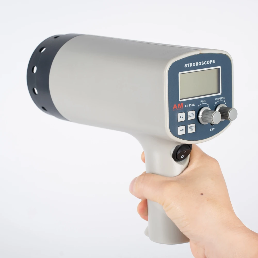 Цифровой стробоскоп тахометр для измерения вращающейся скорости