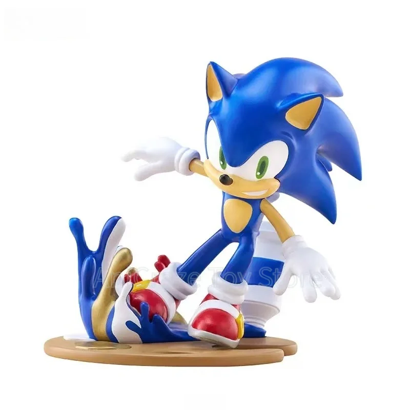 Коллекционные фигурки Sonic The Hedgehog DC X Sonic от Bushiroad Creative PalVerse: классические мультяшные персонажи, подарочные игрушки (art.: 3920dacfa6964) - 3920dacfa6964