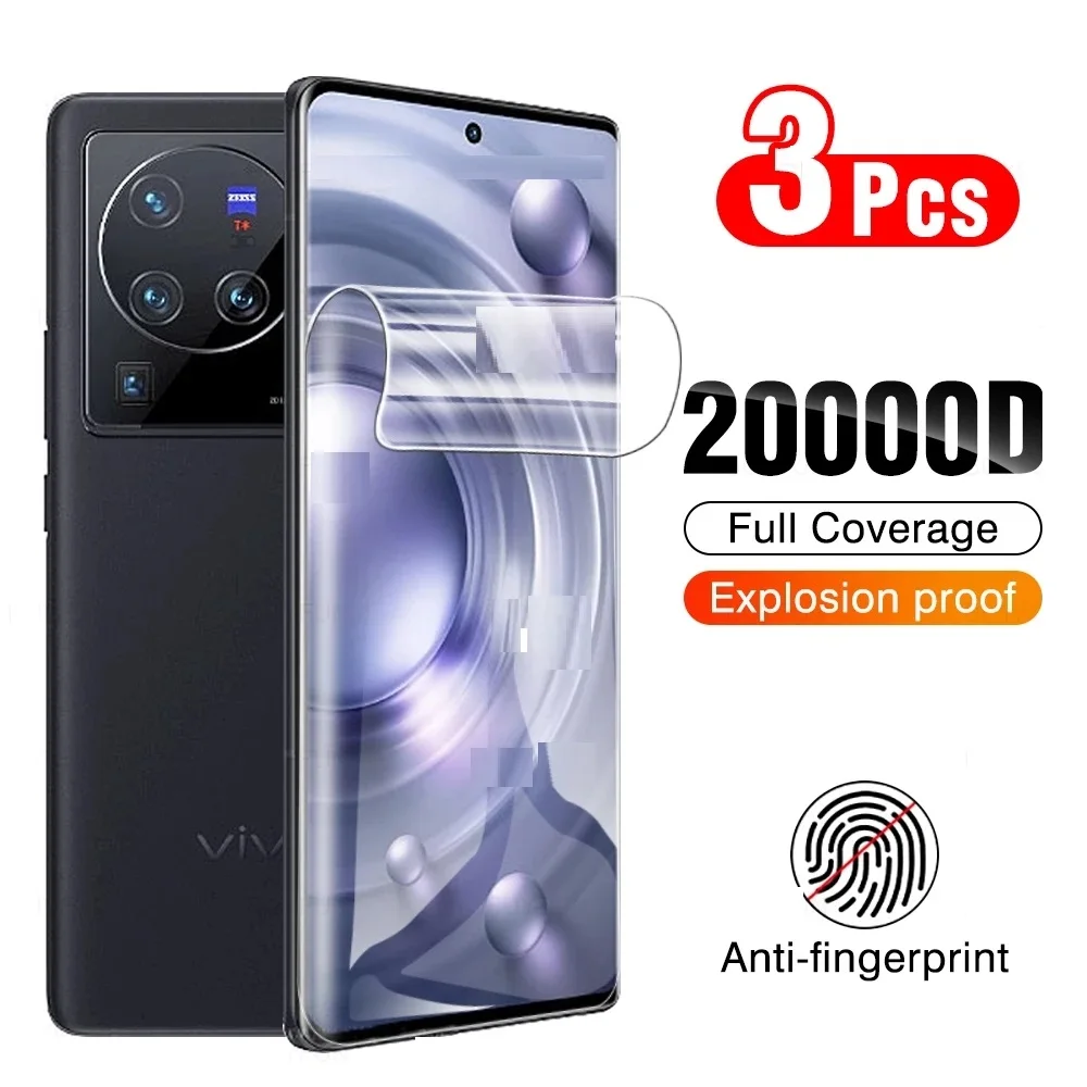

3 шт., чехол для телефона VIVO X80 X70 X50 X60 X90 Pro Plus