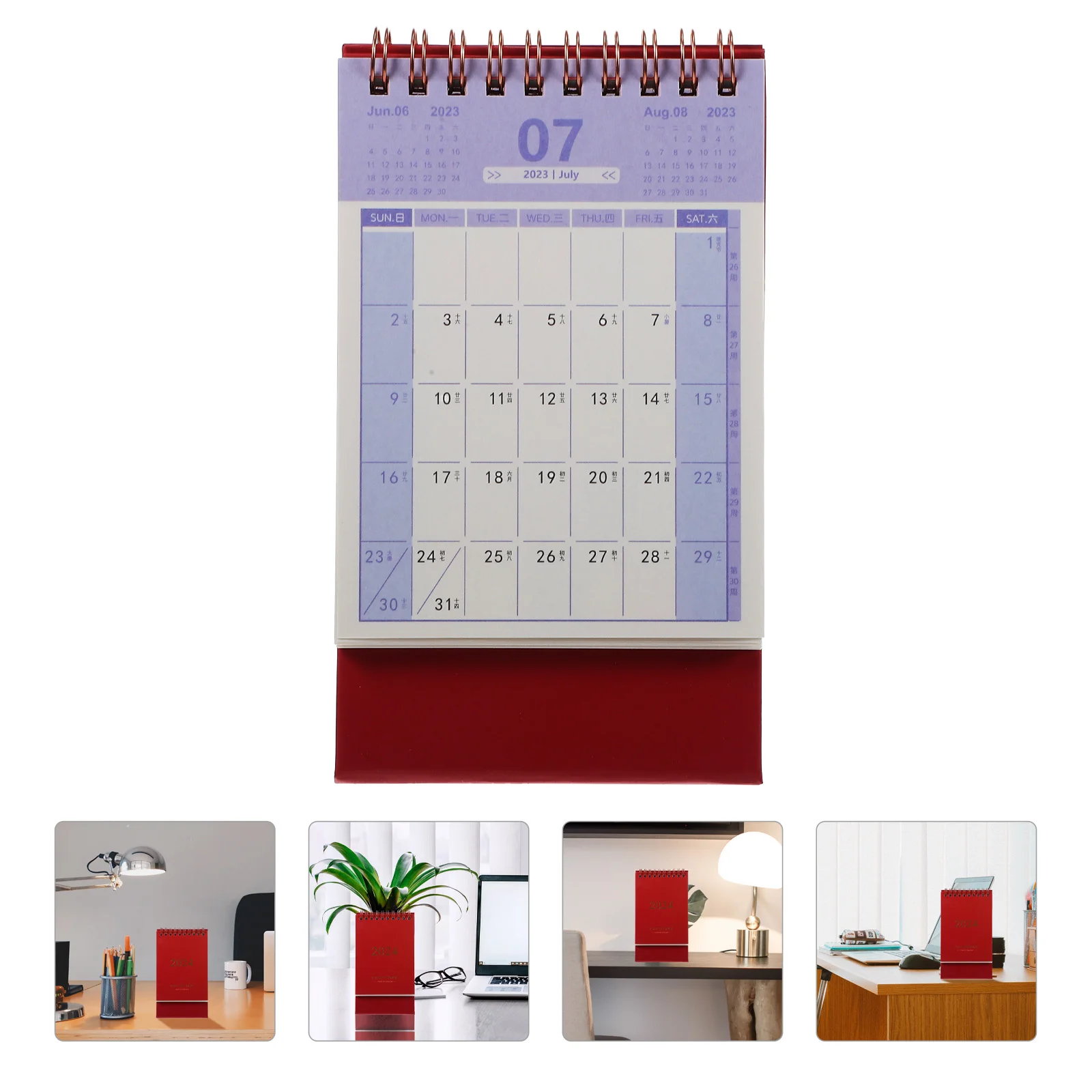 

Desktop Month Calendar Office Desktop Standing Calendar Household Table Calendar Home Accessory Calendar