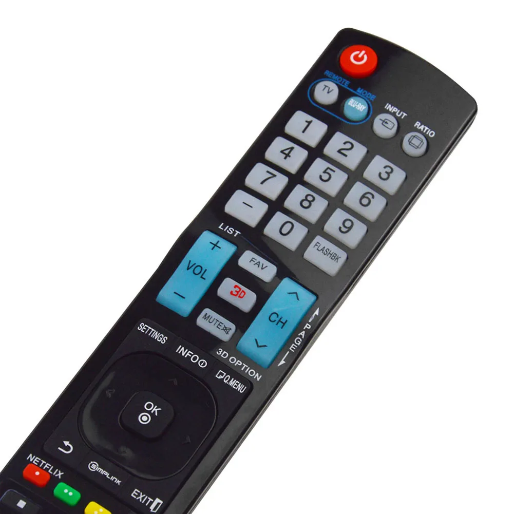 Новый пластиковый пульт дистанционного управления LG AKB72914209 сменный для