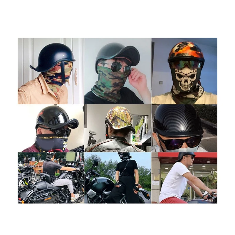 LVCOOL 2023 бейсбольная кепка мотоциклетный винтажный шлем летний скутер с открытым