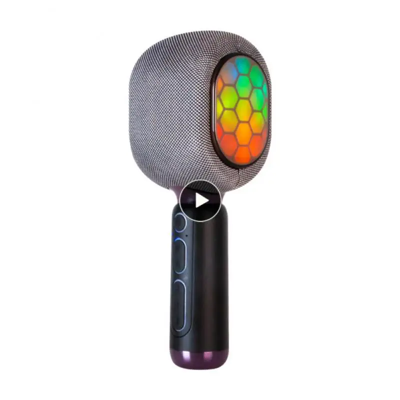 

Singing Artifact Portable Speaker Mobile Mic Micro Audio Integrated Karaoke Handheld Karaoke For Home System Machine Karaoke