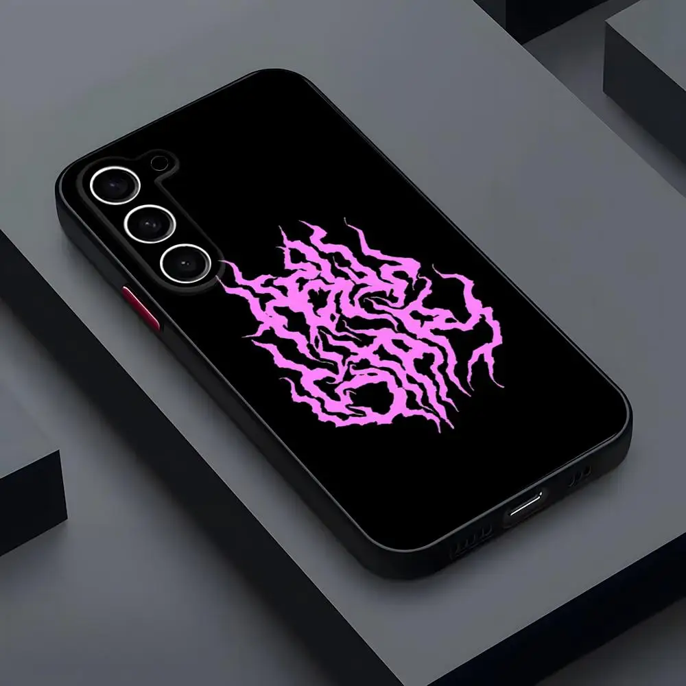 H-HellstarS модный чехол для телефона матовый прозрачный Samsung S25Plus S21fe S22 FE S23 Ultra S24 Plus S25