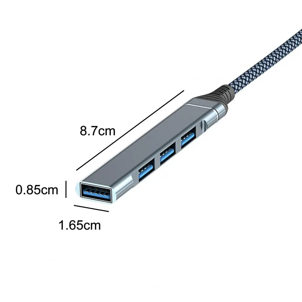 

Надежный разветвитель кабеля USB Type-c 4 в 1, разветвитель типа c, широкое применение