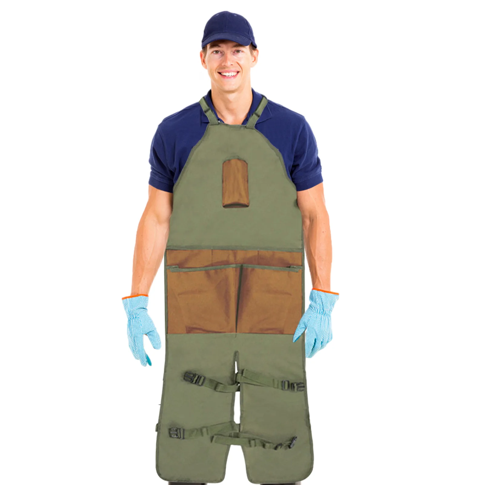 

Garden Leggings Apron Oxford Fabric Adjustable Apron Oxford Cloth Apron For Men & Women Gardening Accessories Gift For Gardener