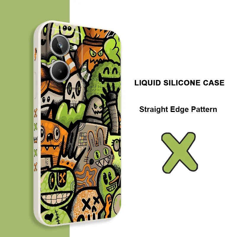 Чехол для OPPO Realme 11 10 9 9i 8 8i 7 Pro Plus C35 C21Y C25Y C25 4G