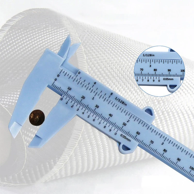 

Mini Vernier Caliper Plastic Anti-collision Handle Home DIY Ruler Measuring Tools 80/150mm Paquimetro