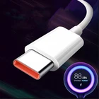 Оригинальный кабель типа C для Xiaomi 11, 5 м, 5A, зарядный шнур Turbo для MI 11, 10, 9 Pro, 9T, 8T, Mix 2, 2S, 4, Redmi Note 11, 10, 10X, 9