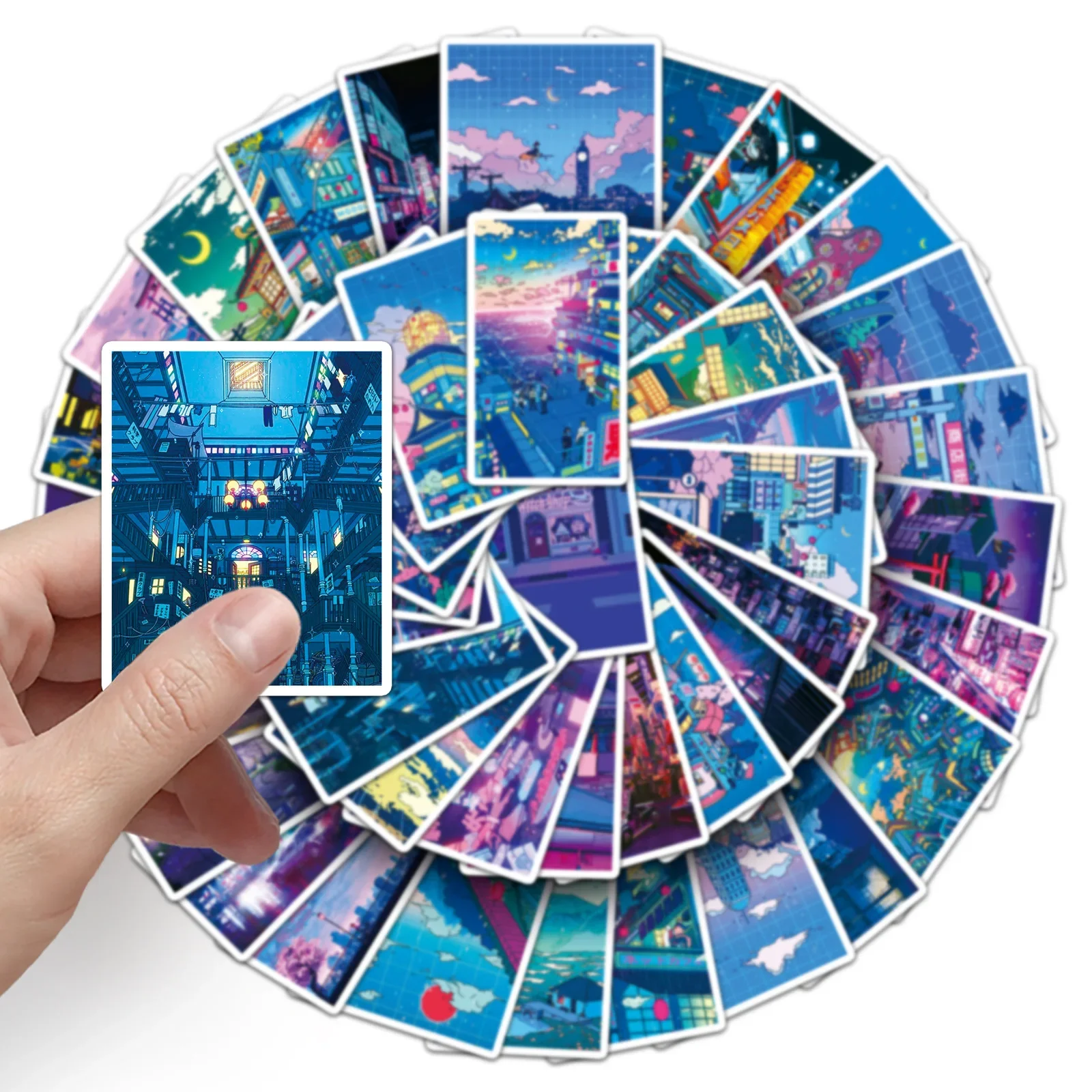 50 шт. водонепроницаемые наклейки на шлем для скейтборда