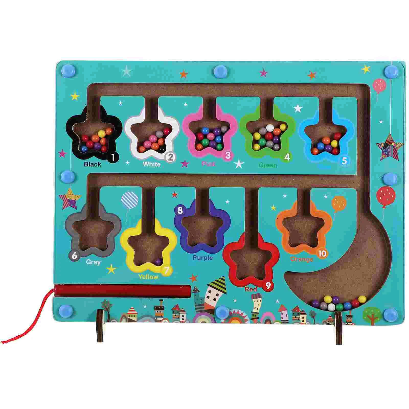 

1 Set Counting Matching Game Maze Toy Puzzles For Kids Puzzle Toy for Toddler