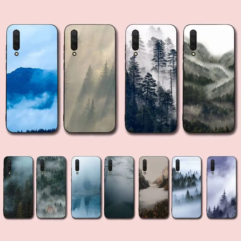 

Dense fog Phone Case for Xiaomi mi 5 6 8 9 10 lite pro SE Mix 2s 3 F1 Max2 3