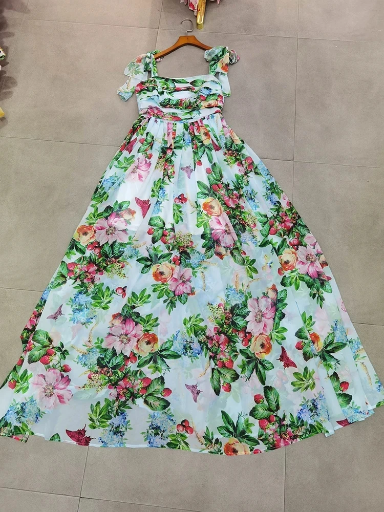 Шифоновые шелковые платья для женщин летние пляжные праздничные регулируемая