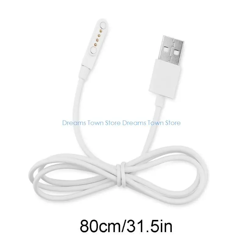 Зарядное устройство HX6A для KW88 KW18 GT88 G3 Smartwatch USB 4-контактный магнитный зарядный кабель (art.: 3920db7725aab) - 3920db7725aab