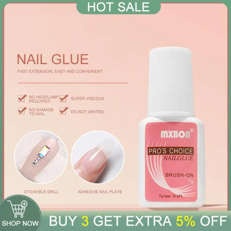 

Быстросохнущий гель для ногтей, не повреждает руки, быстросохнущий клей, эффективный профессиональный клей для ногтей, клей для профессионального маникюра