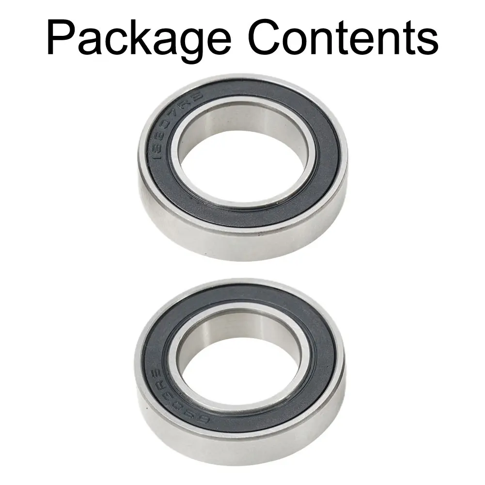 

2x 17x30x7MM Ball Bearing Hardware Deep Groove Thin Wall Bearings 6903 2RS High Load Bearing Low Noise High Speed Steel Parts