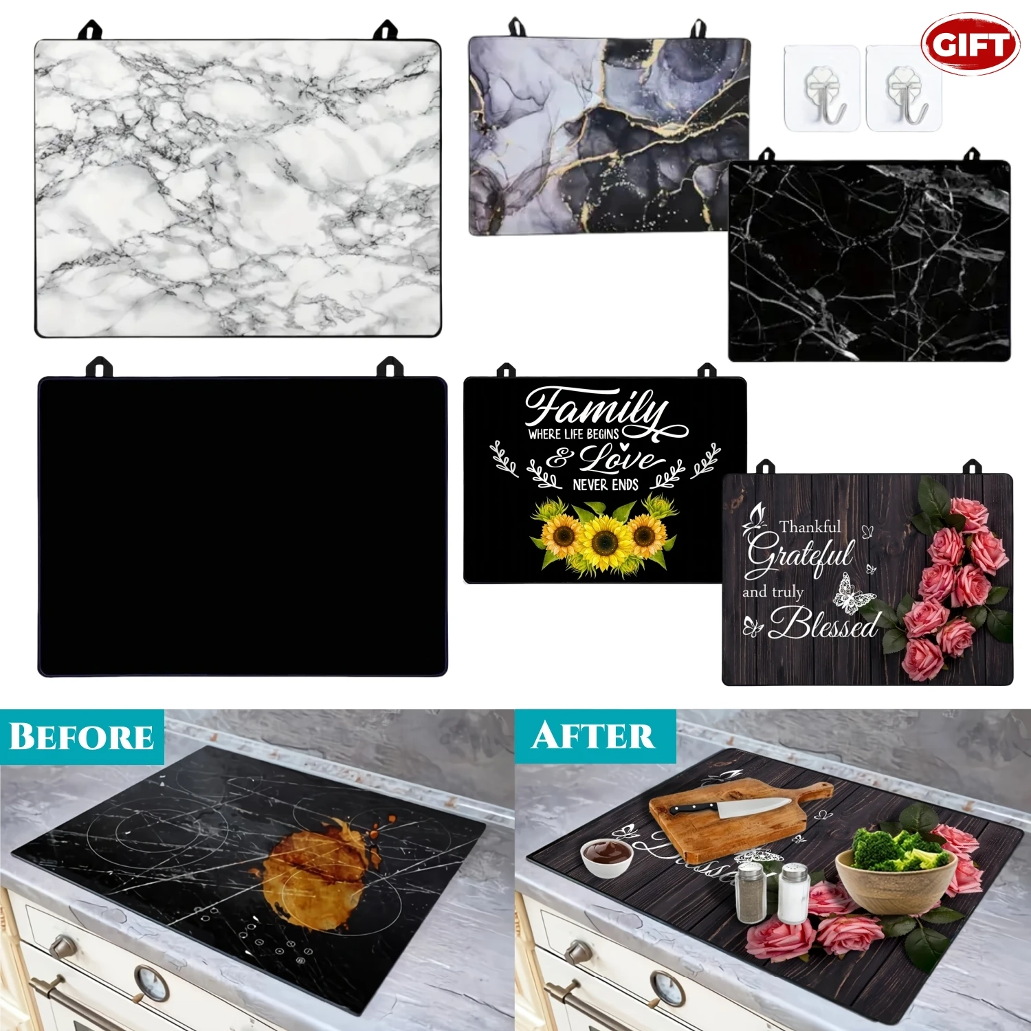 Чехол для электрической плиты 28 5x20 5 дюйма/72 5x52 см