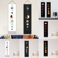 moon phase wall hanging tapestry mooonlight planet lunar eclipse tapestries boho living room wall decor home decoration wall