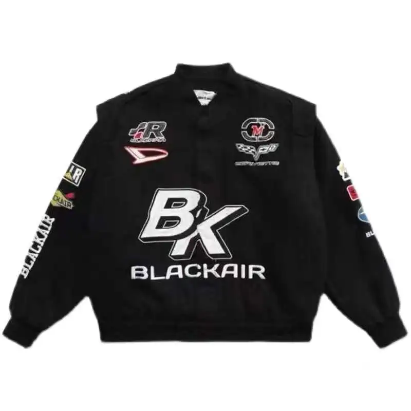 

2022FASHION Spring letter print Motorcycle Jacket Women Varsity Bomber Jacket Men Baseball Coat Hip-hop Unisex Couple Streetwear