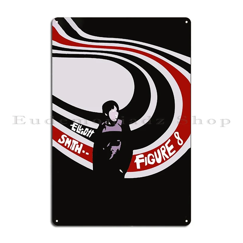 Эллиот Смит-фигурка 8 больше Классическая Металлическая фотостена пещера