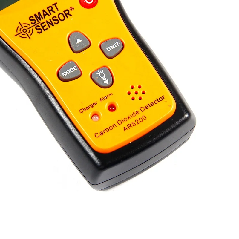Портативный детектор углекислого газа AR8200 анализатор с перезаряжаемой батареей