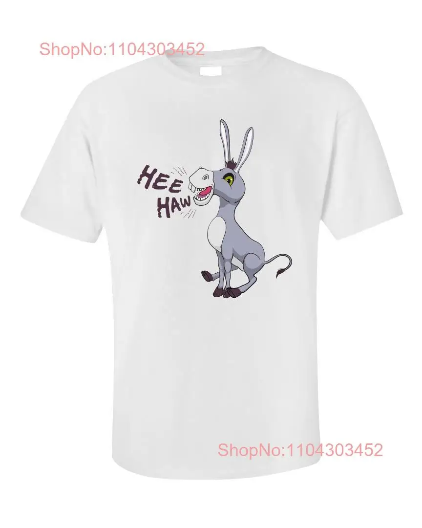 Забавная футболка с осликом Hee Haw Animal Lover Farm юмористическая милая быстрая доставка