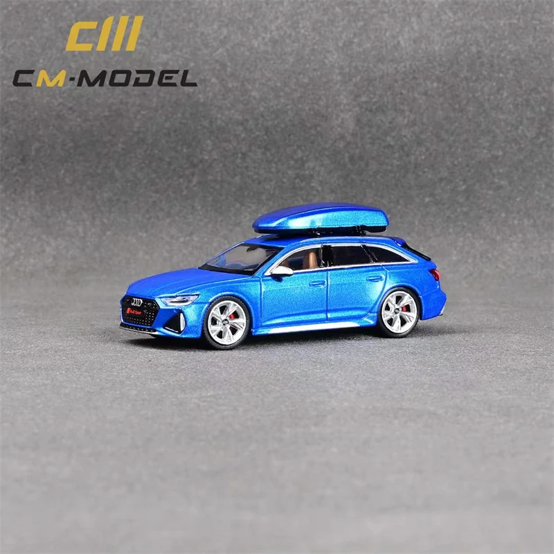 

CM Model 1:64 RS6 Avant blue/Black /Gray Diecast Model Car