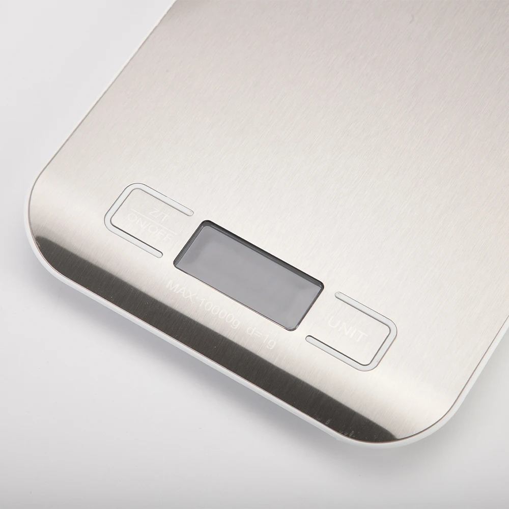 Кухонные весы из нержавеющей стали для пищевых продуктов цифровые кухонные с