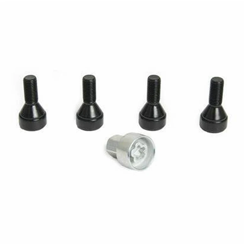 Набор M12x1.5 Колесный болт блокировки ступицы колеса Противоугонный винт 36136792849 36 13