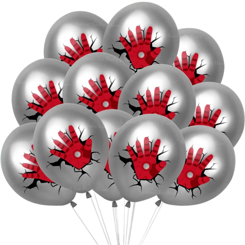 Marvel Мстители украшения на день рождения супергерой Человек-паук Железный