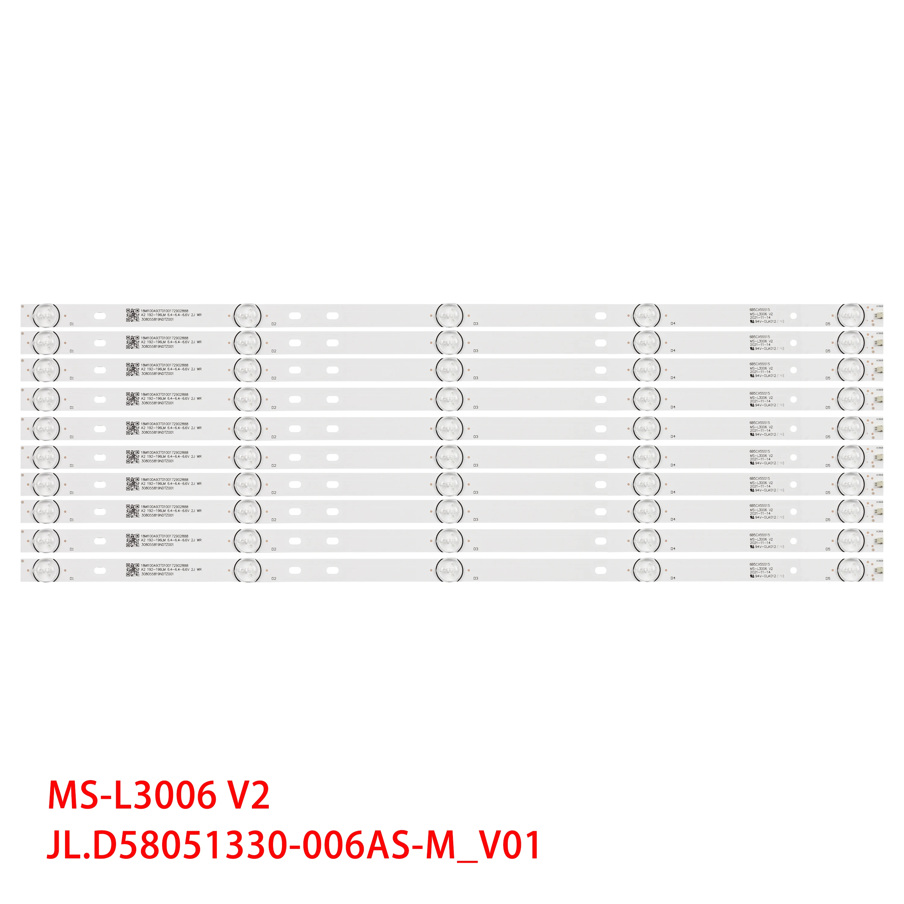 Фонарь для подсветки 5 ламп для K58DLX9US CX580DLEDM фонарь 58F2 3080558F20DTZ001 308055819ndtz001 фонарь V2