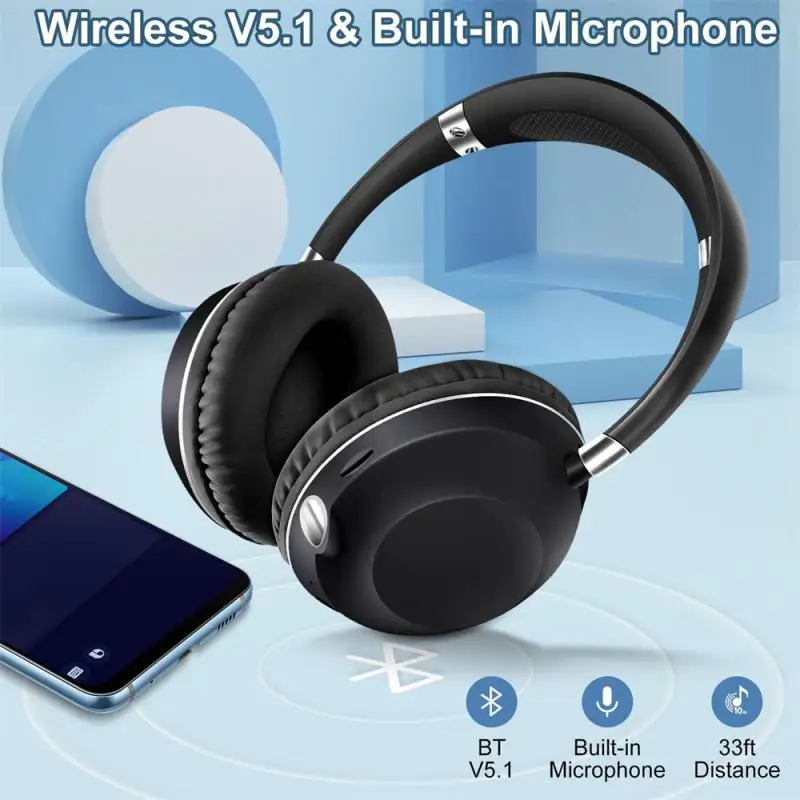 

Wireless Bluetooth Headphones Stereo Multifunctional Sport Earphone Lamp Music Earphones With Mic Support TF Card Phone Calls