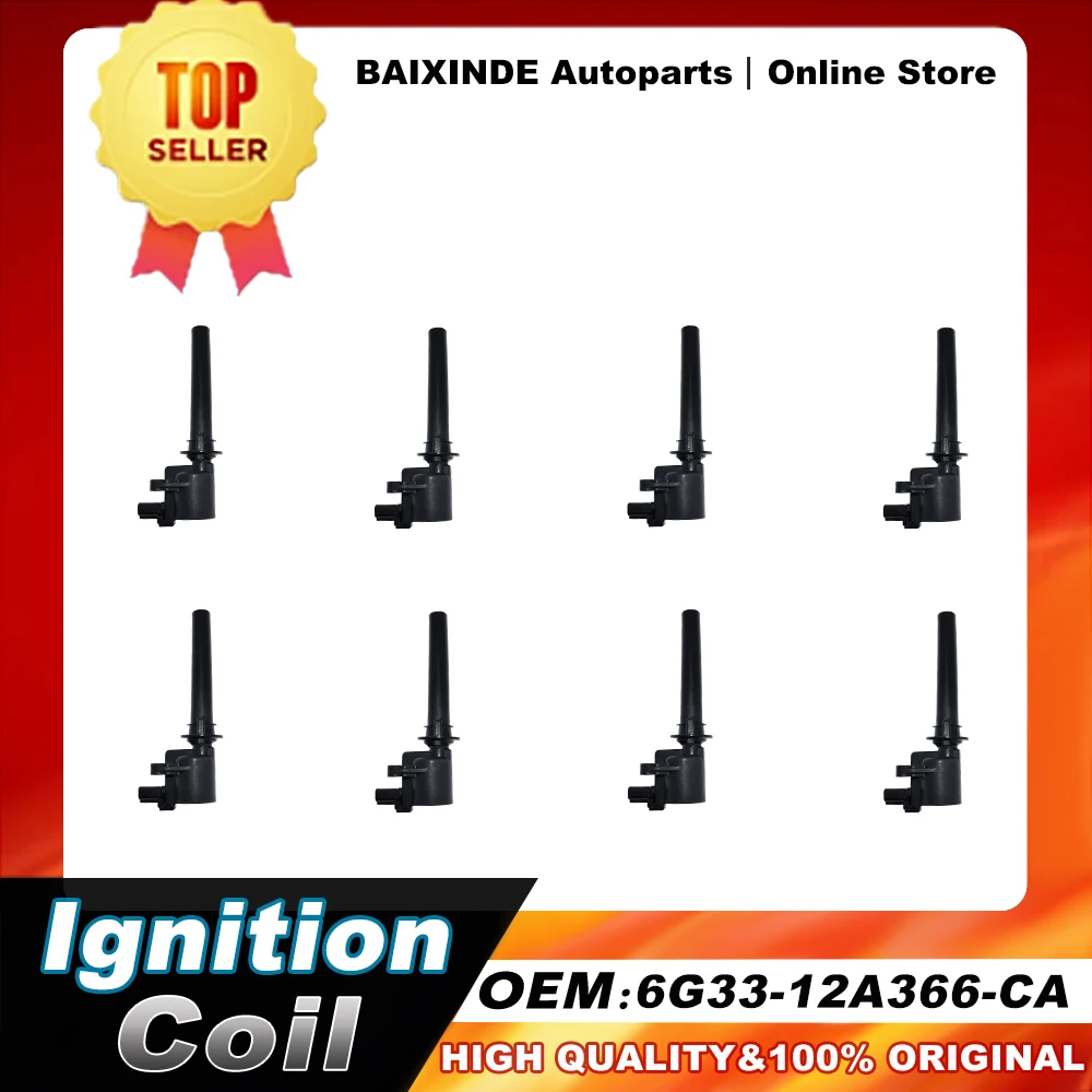 1/8 шт. OEM 6G33-12A366-CA 6G3312A366AA Катушка зажигания для ASTON MARTIN VANTAGE V8 автомобильные