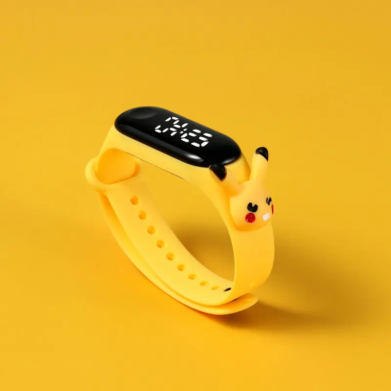 

Часы детские спортивные с силиконовым ремешком, водонепроницаемые светодиодные цифровые модные наручные для мальчиков и девочек-подростков, унисекс