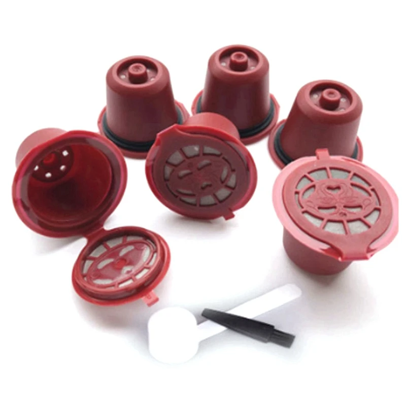 ABHU подходит для кофемашины Nespresso корпус кофейной капсулы из нержавеющей стали