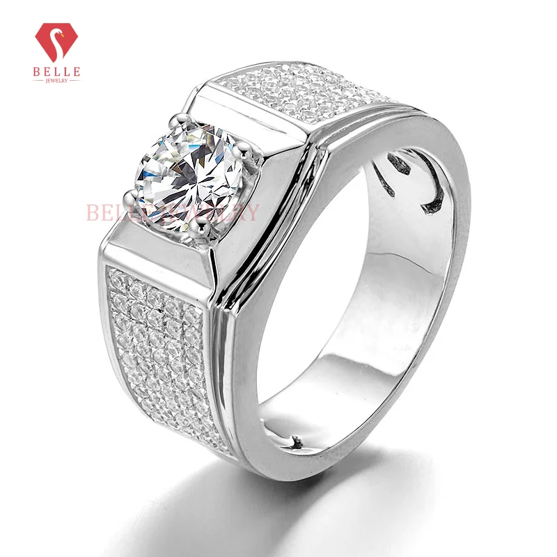 

Holycome Factory Moissanite Ring 1ct Diamonds 14k S925 Gemstones Supplier Store New User Bonus Jewelry Originales Certificados