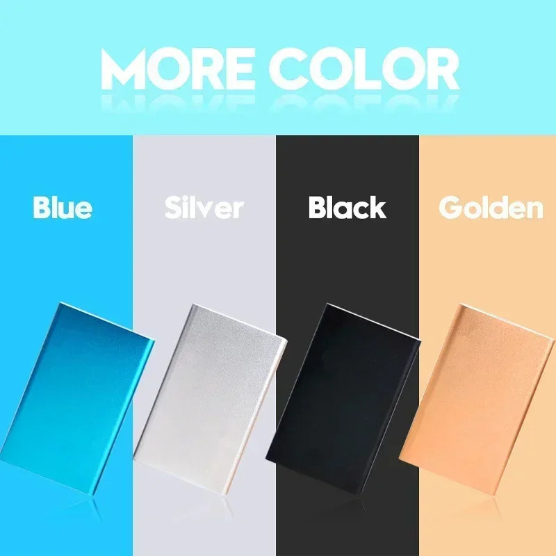 Новый ультратонкий портативный внешний аккумулятор емкостью 10000 мАч с быстрой