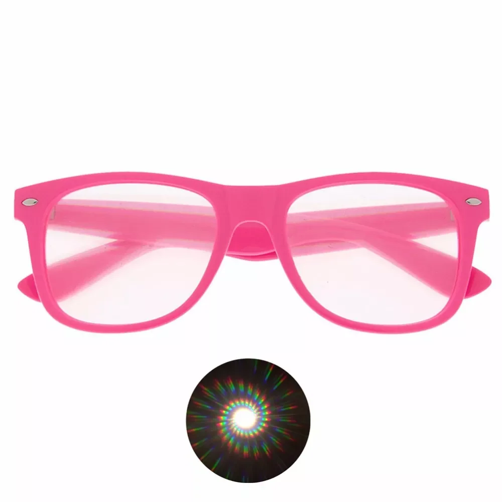 Спиральная пластиковая Лазерная дифракция рефракция искусственная призма