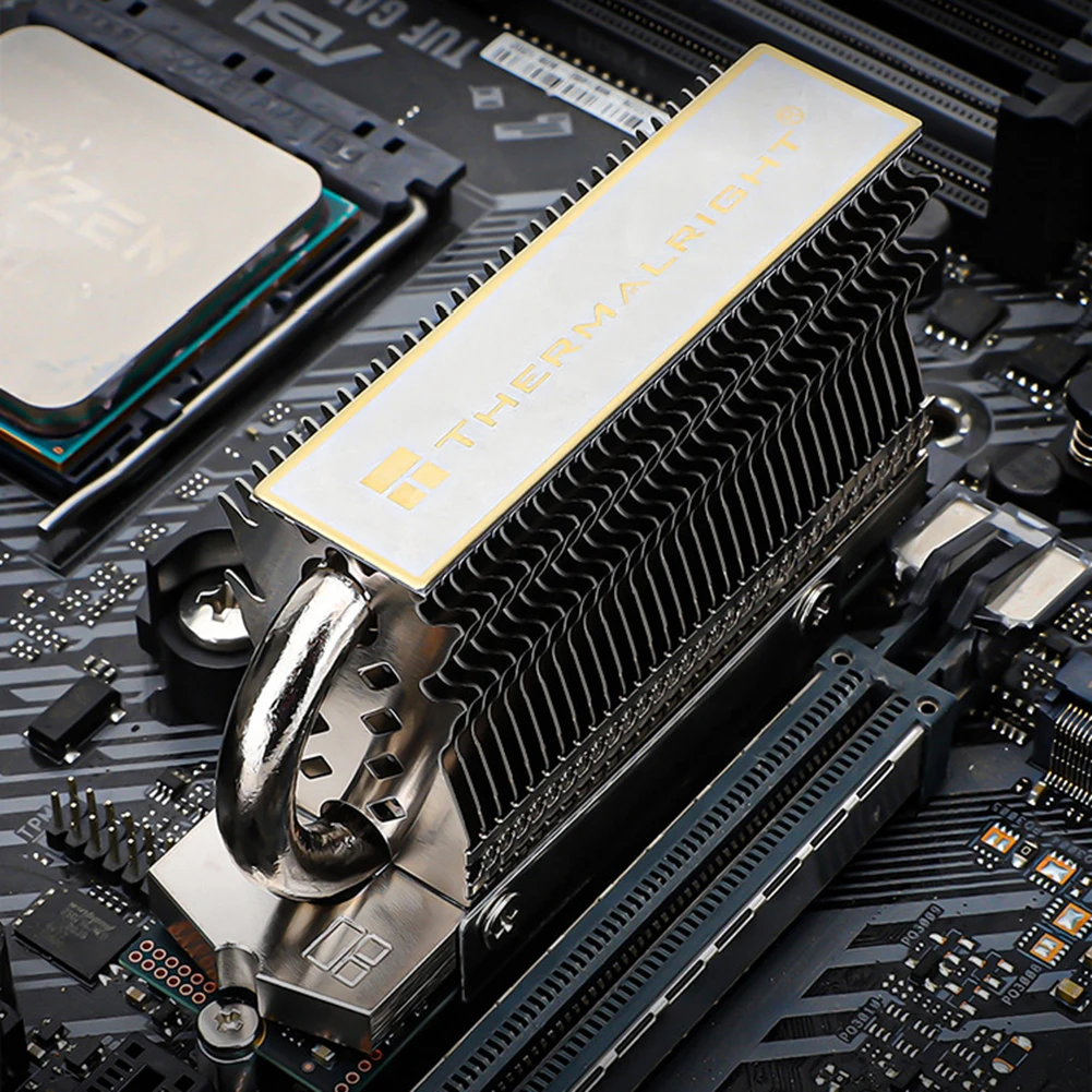 

Кулер для твердотельного накопителя, охлаждающая подставка для M.2 HR-09 2280, охлаждающая подставка радиатора для настольных ПК, аксессуары