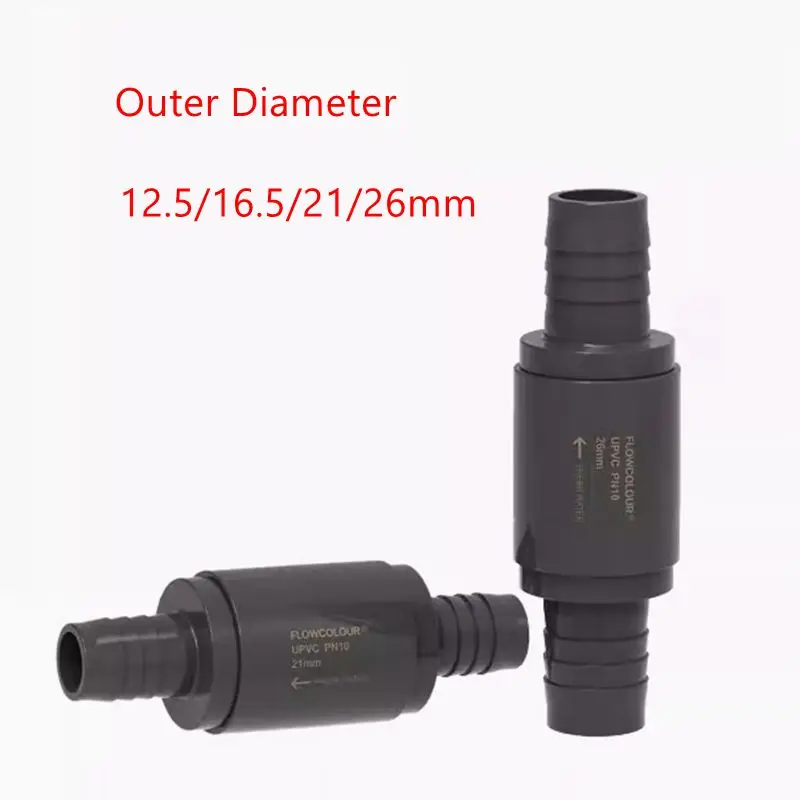 1 шт. шланг для аквариума обратный клапан из НПВХ водяной внешний диаметр 12 5/16 5/21/26