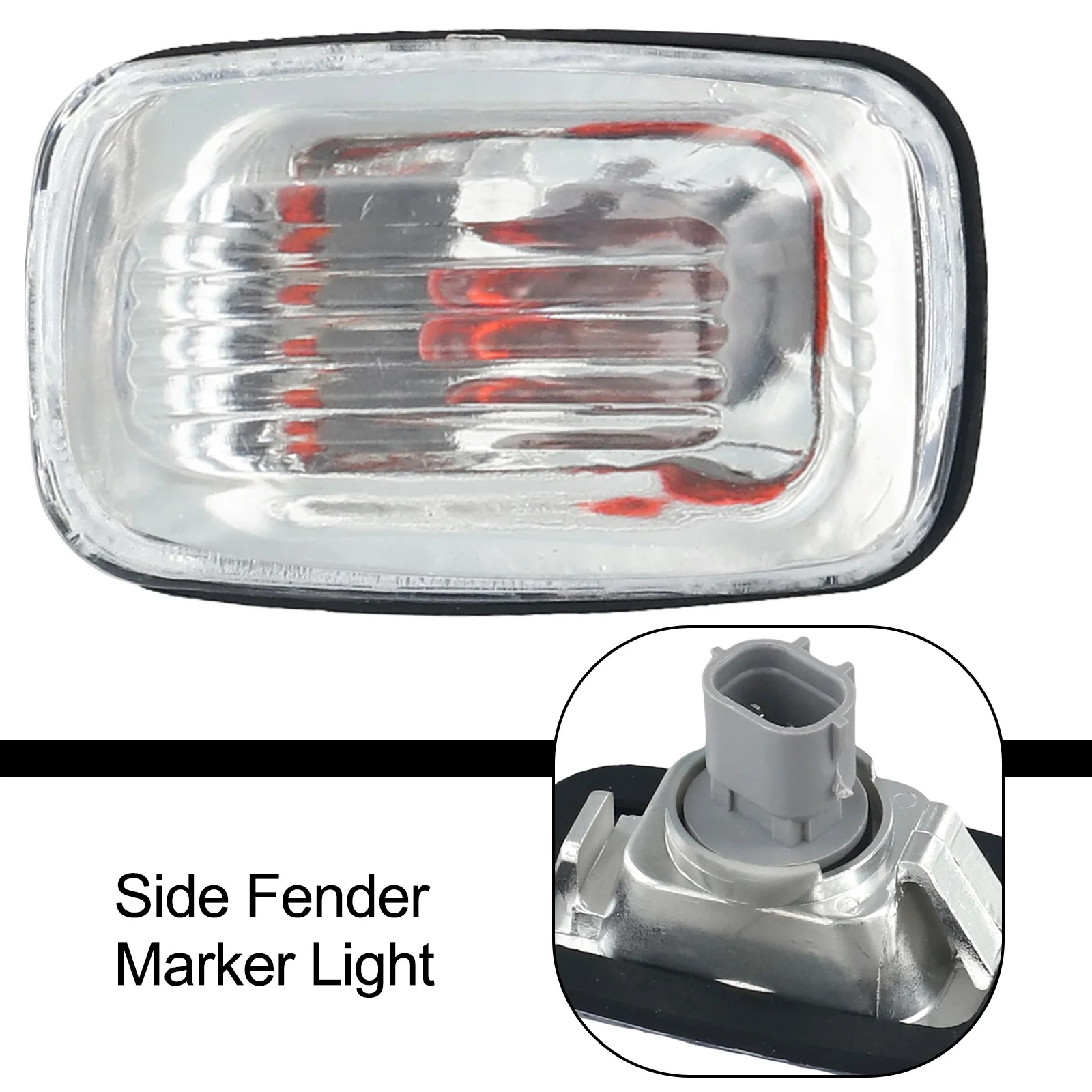 Пластиковый автомобильный боковой габаритный фонарь для Toyota Cruiser LC100 9807