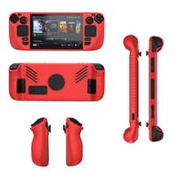 suitable for steam deck handheld game console silicone protective sleeve non slip sleeve dustproof drop proof and splash proof