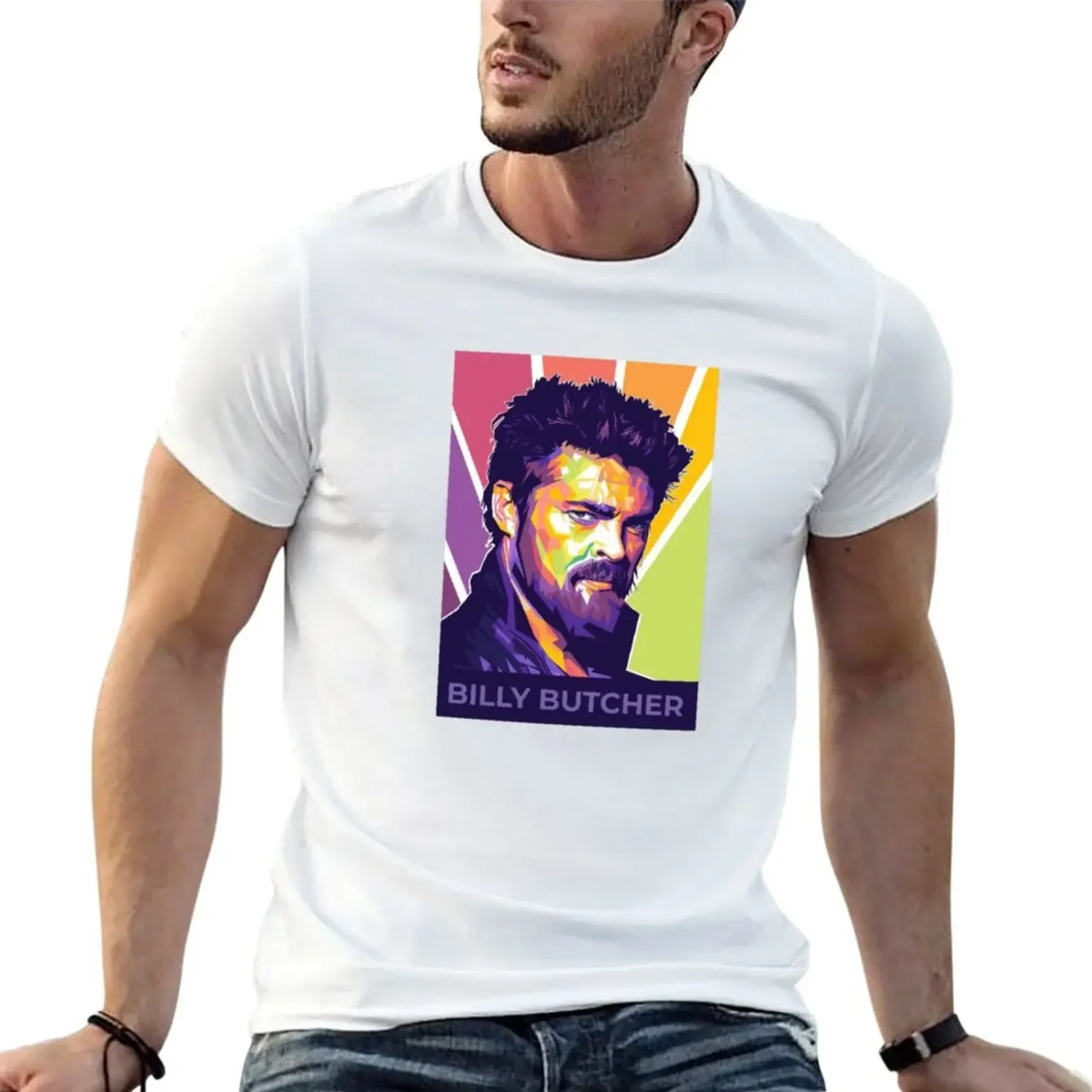 Скидка 25% Футболка Billy Butch аниме одежда винтажная футболка с рисунком рубашка