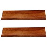 2pcs wooden sushi plate wear resistant serving plate household dessert plate