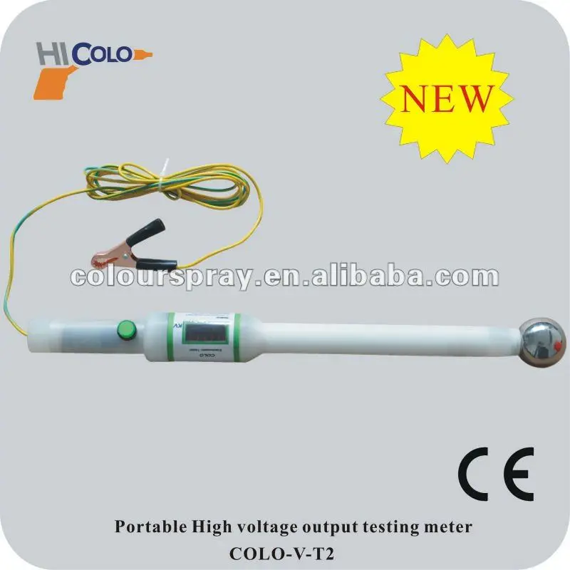 

High Voltage Output Tester for Powder Coating Gun