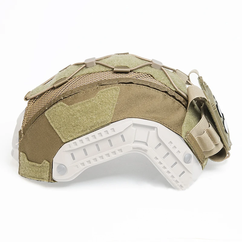 

Tactical GEN4 Modular Helmet Cover Counter Weight Battery Pouch ForMaritime Ops Core Fast SF Super High Cut Helmet DE