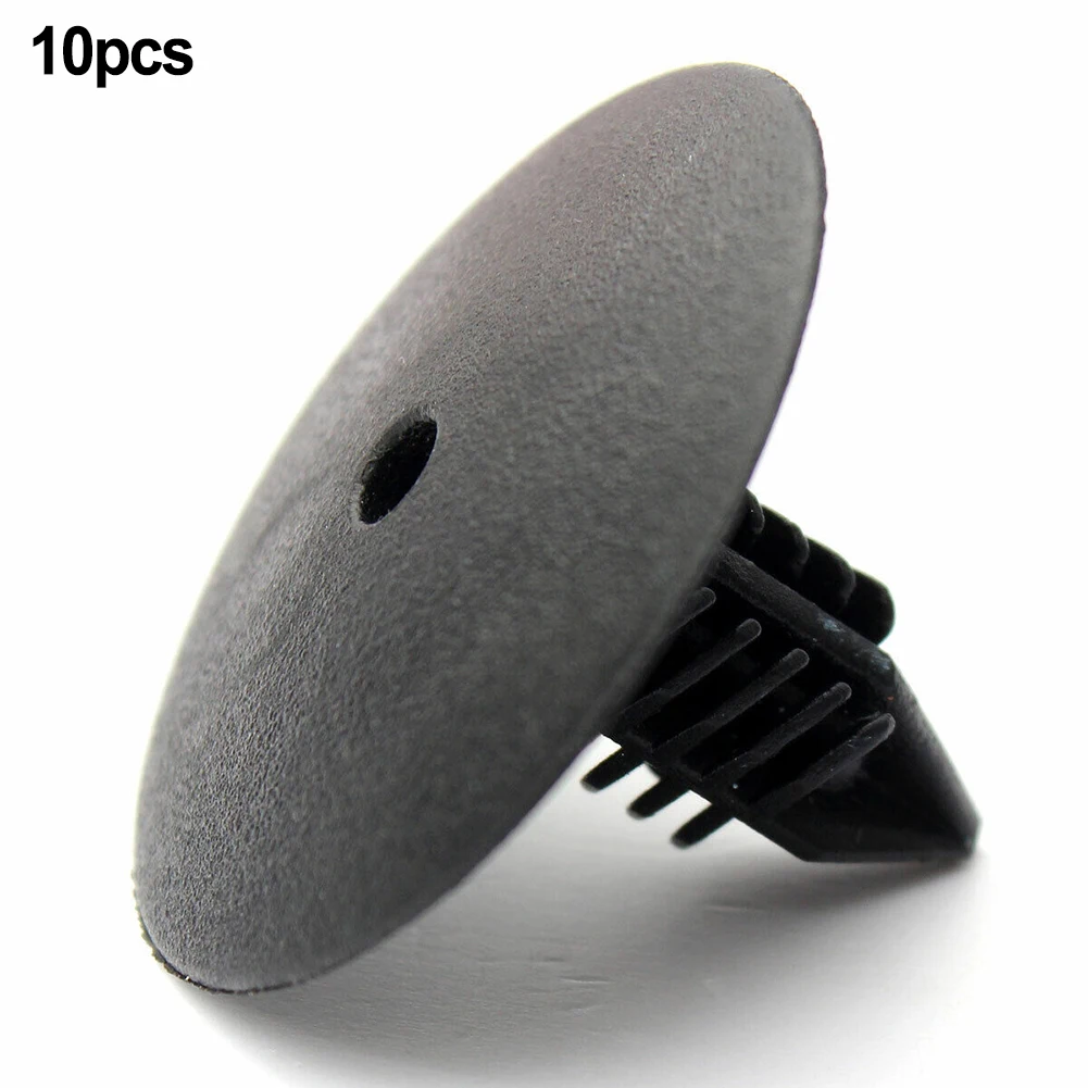 

10pcs Wheel Arch Lining Splash Guard Trim Spruce Clip For Clio Scenic 7703077435 Auto Fastener 35mm Head Width